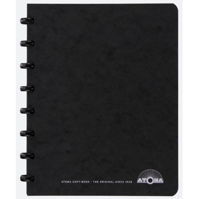 Afbeelding van Atoma Meetingbook, Ft A5, Zwart, Geruit 5mm Schrift