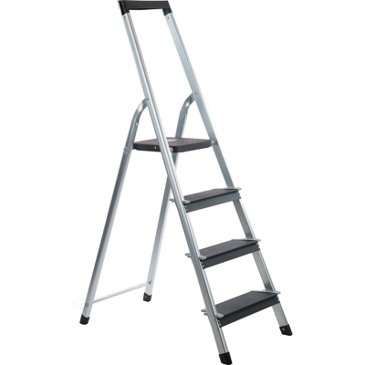 Afbeelding van Galico Trapladder Aluminium Power Step, 4 Treden Ladder