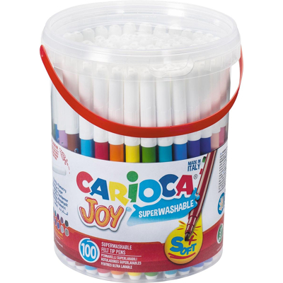 Afbeelding van Viltstiften Carioca Joy pot à 100 stuks