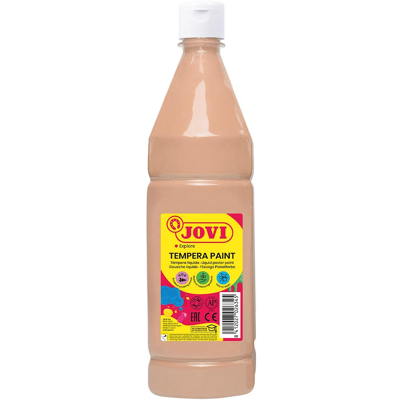 Afbeelding van Jovi plakkaatverf, fles van 1000 ml, vleeskleur plakkaatverf