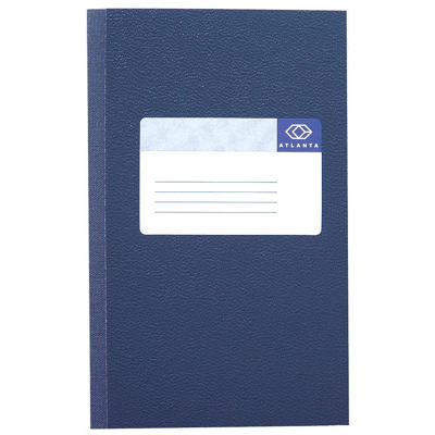 Afbeelding van Notitieboek Atlanta 165x105mm 128blz blauw