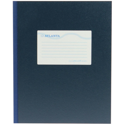 Afbeelding van Notitieboek Atlanta 210x165mm 160blz lijn blauw
