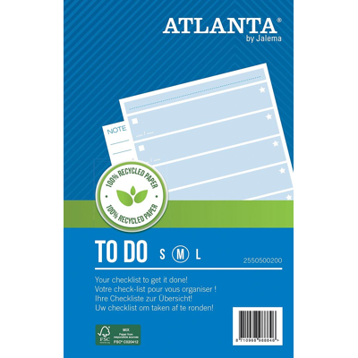 Afbeelding van Things to do Atlanta 195x135 100vel 70gr blauw