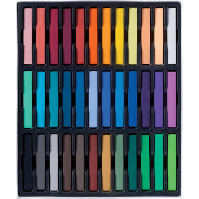 Afbeelding van Talens Art Creation softpastels, doos van 36 stuks in geassorteerde kleuren pastels