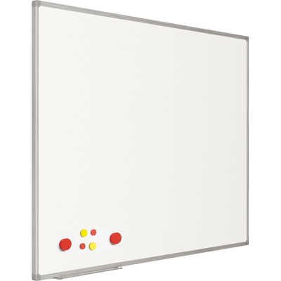 Afbeelding van Smit Visual magnetisch whiteboard, gelakt staal, 60 x 90 cm whiteboard