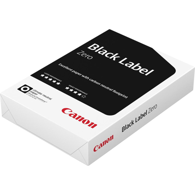 Afbeelding van Canon Black Label Zero Printpapier Ft A4, 80 G, Pak Van 500 Vel Wit A4