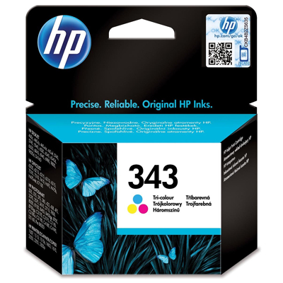 Afbeelding van HP 343 (C8766EE) Inktcartridge 3 kleuren