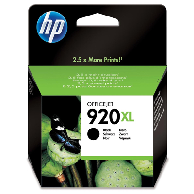 Afbeelding van HP 920XL (CD975AE) Inktcartridge Zwart Hoge capaciteit