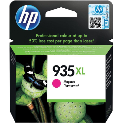 Afbeelding van HP 935XL (C2P25AE) Inktcartridge Magenta Hoge capaciteit