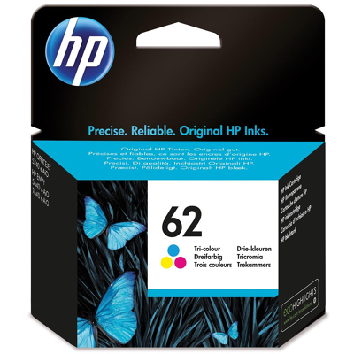 Afbeelding van HP 62 (C2P06AE) Inktcartridge 3 kleuren