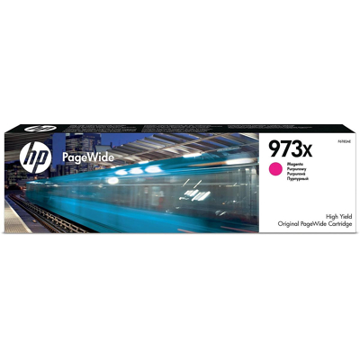Afbeelding van HP 973X (F6T82AE) Inktcartridge Magenta Hoge capaciteit