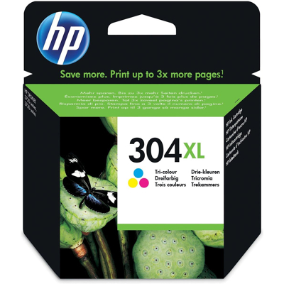 Afbeelding van HP Inktcartridge N9K07AE 304XL kleur