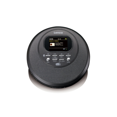Afbeelding van Lenco CD 500BK Draagbare speler met DAB+/FM radio en Bluetooth® Zwart