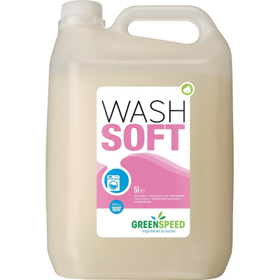 Afbeelding van Greenspeed wasverzachter Wash Soft, 166 wasbeurten, flacon van 5 liter