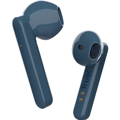 Afbeelding van Trust Primo Touch Bluetooth Draadloze Oortjes, Blauw Oortjes