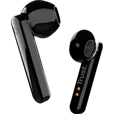 Afbeelding van Trust Primo Touch Bluetooth draadloze oortjes, zwart oortjes