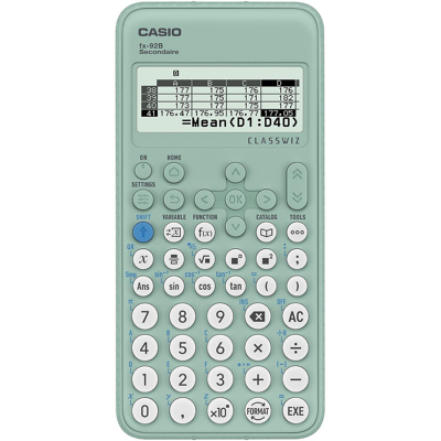 Afbeelding van Casio wetenschappelijke rekenmachine FX92B Secondaire