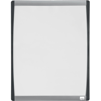 Afbeelding van Nobo Mini Magnetisch Whiteboard, Met Gebogen Frame, Ft 33,5 X 28 Cm Whiteboard