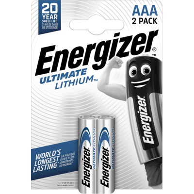 Afbeelding van Energizer Batterij AAA Photo Ultimate Lithium / L92 (2) (12)