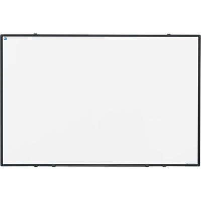 Afbeelding van Smit Visual magnetisch whiteboard Softline, gelakt staal, zwart, 60 x 90 cm
