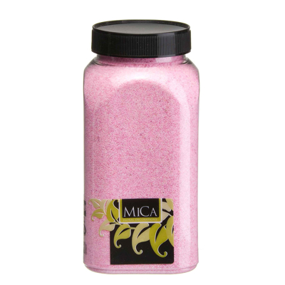 Afbeelding van Zand roze fles 1 kilogram Mica Decorations