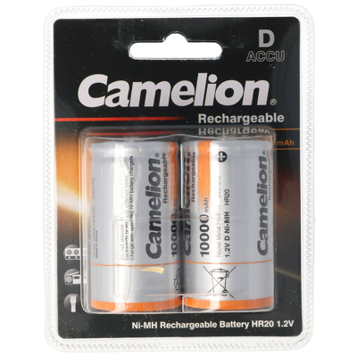 Afbeelding van Oplaadbare D batterij Camelion