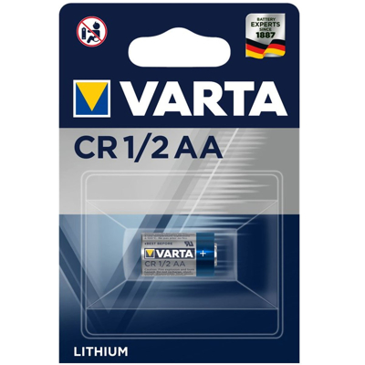 Afbeelding van varta Batterij lithium cr1/2aa bli 1 + irb 6127101401