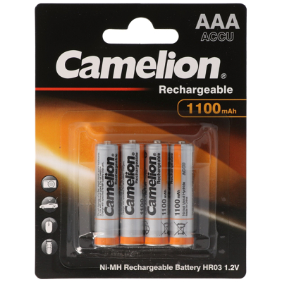 Afbeelding van Camelion AAA Batterij Q1101 4stuk(s) 1.2V 1.1Ah 4260033151957