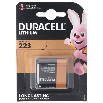 Afbeelding van Duracell Lithium Batterij DL223 1stuk(s) 6V 1.4Ah 5000394223103