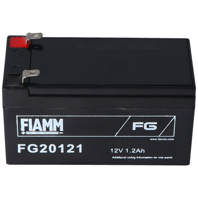 Afbeelding van Fiamm FG20121 batterij 1200 mAh loodbatterij 12 volt met mAh, 2 x 4,8 mm stekkercontacten