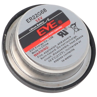 Afbeelding van EVE ER22G68 lithiumbatterij 3,6 volt met 2 soldeerpennen