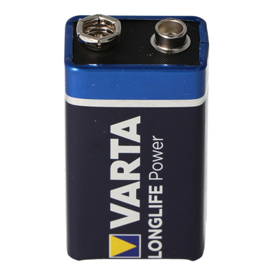Afbeelding van Varta 9V Batterij 4922121111 1stuk(s) 0.58Ah 4008496573493