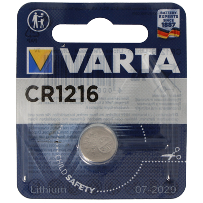 Afbeelding van Varta CR1216 Batterij