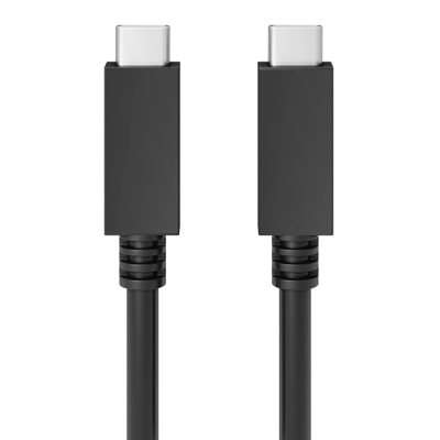 Afbeelding van USB C naar kabel 0.5 meter 3.2 (100% koper, Power Delivery, 100 W, Zwart)