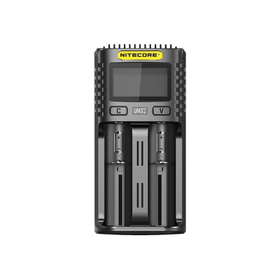 Afbeelding van Nitecore UMS2 USB snellader QC 2.0 compatibel voor Li Ion batterijen