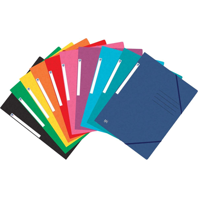 Afbeelding van Oxford Top File+ elastomap, voor ft A4, geassorteerde kleuren elastomap