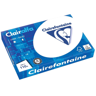 Afbeelding van Clairefontaine Clairalfa Presentatiepapier A3, 110 G, Pak Van 500 Vel