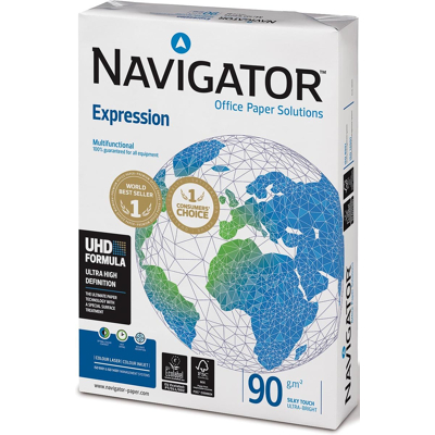 Afbeelding van Kopieerpapier Navigator Expression A3 90gr wit 500vel