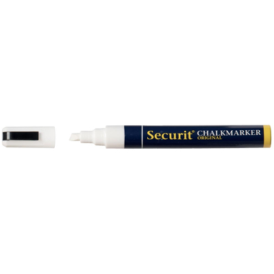 Afbeelding van Securit wisbare krijtstift 6mm wit