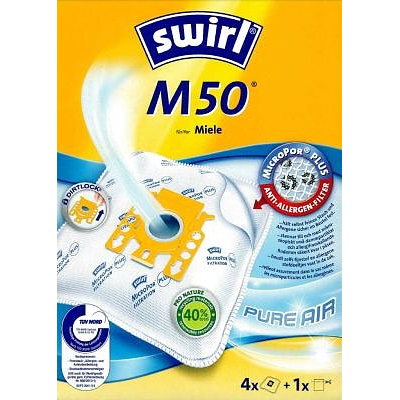 Afbeelding van Swirl stofzuigerzak M50 (M51 / M53) MicroPor Plus voor Miele stofzuigers