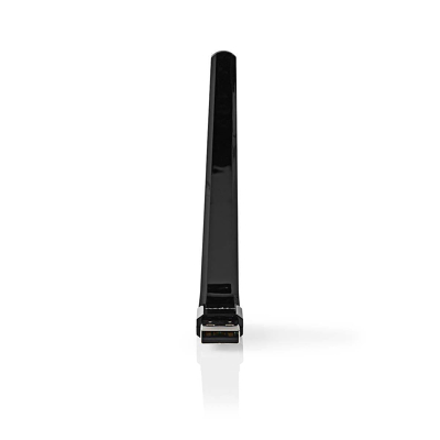 Afbeelding van WiFi dongle met antenne Nedis (USB A, Dual band, 2.4/5 GHz, AC600)