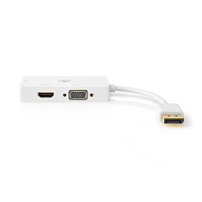 Afbeelding van DisplayPort Multipoort Adapterkabel Mini Male VGA Female