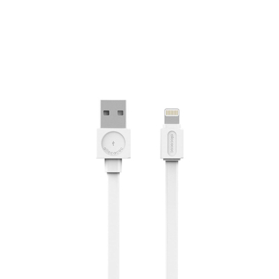 Afbeelding van Allocacoc USB Kabel Lightning Basic wit