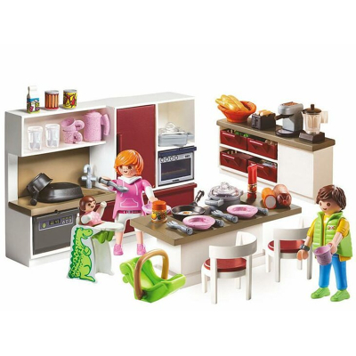 Afbeelding van Playmobil City Life Mama met kinderen 70284
