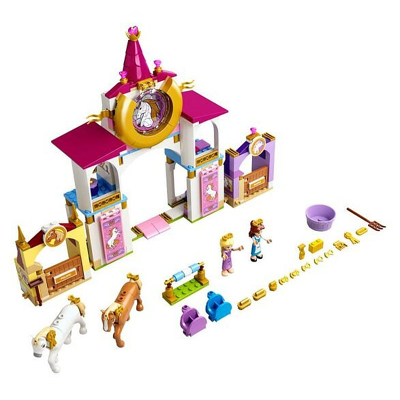Afbeelding van LEGO Disney 43195 Princess Belle En Rapunzel&#039;s Koninklijke Paardenstal