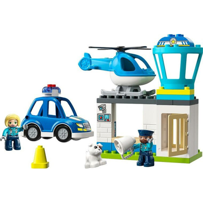 Afbeelding van LEGO Duplo Politiebureau &amp; Helikopter 10959