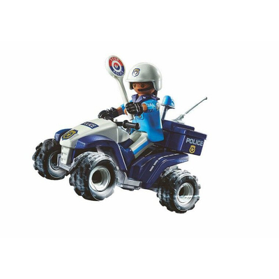 Afbeelding van Playmobil City Action Politie Speed Quad 71092