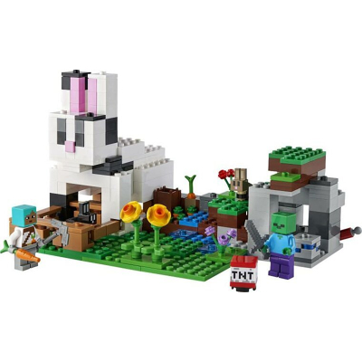 Afbeelding van LEGO Minecraft De Konijnenhoeve 21181