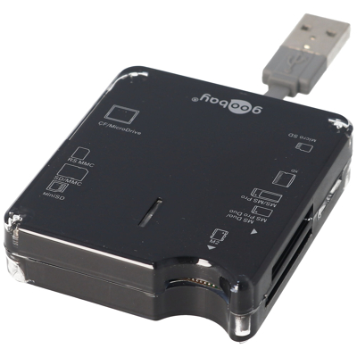 Afbeelding van Alles in één USB kaartlezer voor SD, SDHC, MiniSD, MMC, CF, XD