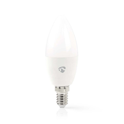Afbeelding van Slimme lamp E14 Nedis SmartLife Kaars (ZigBee, LED, 4.9W, 470lm, RGB, Dimbaar)
